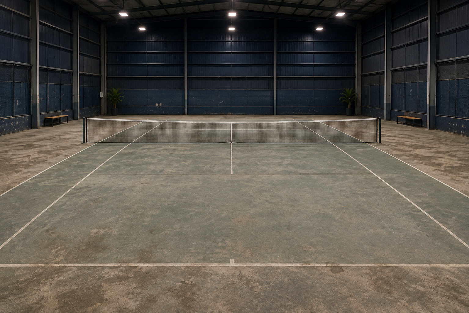 Before Tennis Court